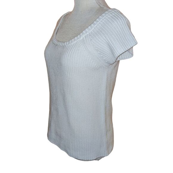 ‎525 America white knit sweater top size Medium NWT - Picture 4 of 9